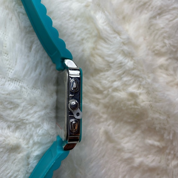 Mspci turquoise jelly silicone watch - Picture 6 of 7